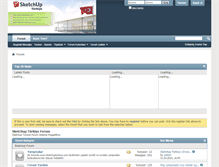 Tablet Screenshot of forum.sketchupturkiye.com